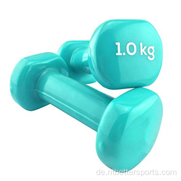 Buntes Gusseisen billige Gewichte Neoprene Dumbbell Set